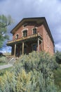 Meads Hotel, Bannack MT, Ghost Town Royalty Free Stock Photo