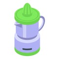 Meal beverage juicer icon isometric vector. Drink machine Royalty Free Stock Photo