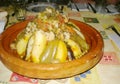 A very nice vegetarian Moroccan meal