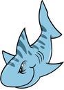 Mean shark Vector