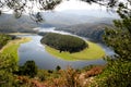 Meander of the Alagon River, Extremadura (Spain) Royalty Free Stock Photo
