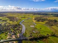 Meandering Biebrza river - amazonian style - National Park in Poland