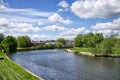Meandering River Exe Royalty Free Stock Photo