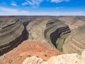 The Meandering San Juan River at Goosenecks State Park, Utah Royalty Free Stock Photo