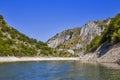Meanders of the river Uvac, Serbia Royalty Free Stock Photo