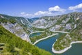 Meanders of the river Uvac, Serbia