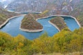 Meanders of Uvac river, Serbia