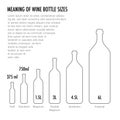 Meaning of wine bottle size