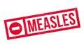 Measles rubber stamp