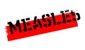 Measles rubber stamp