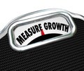 Measure Growth Words Scale Increase Improve Higher Level