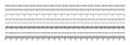 Measure scale vector set, horizontal markup for rulers with different units. Measuring tool. Size indicators. Thermometer scale. Royalty Free Stock Photo