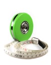 Measure tape isolated Royalty Free Stock Photo