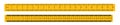 Measure Tape ruler metric measurement. Metric ruler. metric vector ruler with yellow and black color.