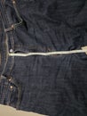 Measurement jeans sizes alteration centimeters cm tailor Royalty Free Stock Photo