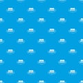 Measurement level pattern vector seamless blue Royalty Free Stock Photo