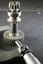 Measurement parameters of gears, details by micrometer