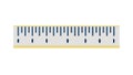 Measurement Ruler Icon: Precision, Education Craft Projects, vector design Generative AI Royalty Free Stock Photo