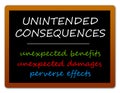 Unintended consequences