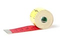 MeasureTape in White background Royalty Free Stock Photo