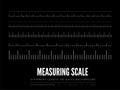 Measuring rulers of different scale, length and shape. Vector elements