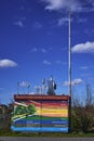 Measuring station for checking environmental data from the environmental authority in Brandenburg LUGV