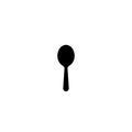 Measuring tablespoon or teaspoon icon