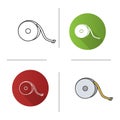 Measuring tape icon