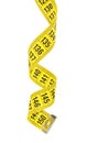 Measuring tape of the tailor for you design Royalty Free Stock Photo