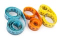 Measuring tapes Royalty Free Stock Photo