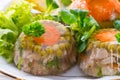 Meat aspic Royalty Free Stock Photo