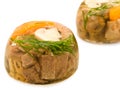 Meat aspic Royalty Free Stock Photo