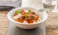 Meat balls in tomato sauce Royalty Free Stock Photo