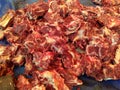 meat and beef bones Royalty Free Stock Photo