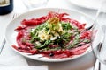 Meat carpaccio