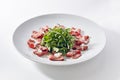 Meat Carpaccio with Rocket Salad