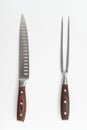 Meat Carving Knife and Fork Set