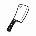 Butcher cleaver knife