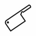 Knife icon vector Royalty Free Stock Photo