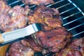 Meat on the grill Royalty Free Stock Photo