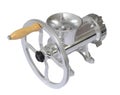 Meat grinder, isolated on a white background