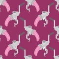 Meat grinder pattern seamless. mincing machine background . hasher texture. Vector meat-chopper ornament