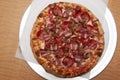 Meat Lovers Pizza Royalty Free Stock Photo