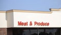 Meat and Produce Grocery Store