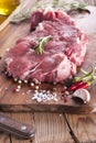 Meat Raw Steak Royalty Free Stock Photo