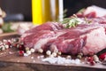 Meat Raw Steak Royalty Free Stock Photo