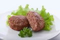Meat rissoles Royalty Free Stock Photo