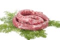 Meat sausages Royalty Free Stock Photo