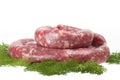 Meat sausages Royalty Free Stock Photo