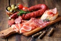 Meat tapas Royalty Free Stock Photo